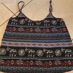 Printed tank top
